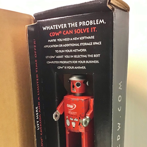 VINTAGE RARE ADVERTISING ROBOT TOY - Picture 9 of 9